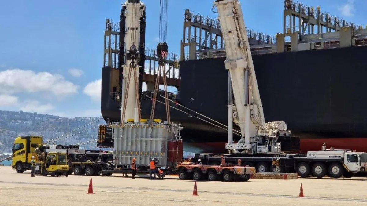 Veritas Group Delivers 96-Ton Transformer to Southern Israel Power Plant