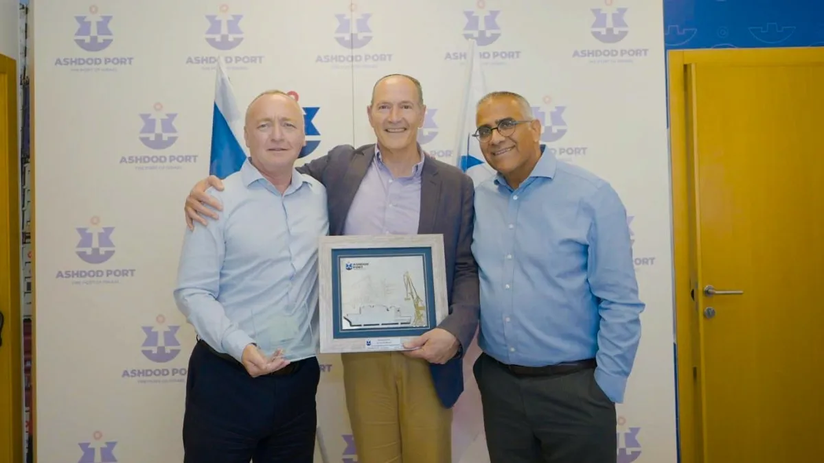 Ashdod Port Hosts Panama Ambassador to Strengthen Global Maritime Trade Ties