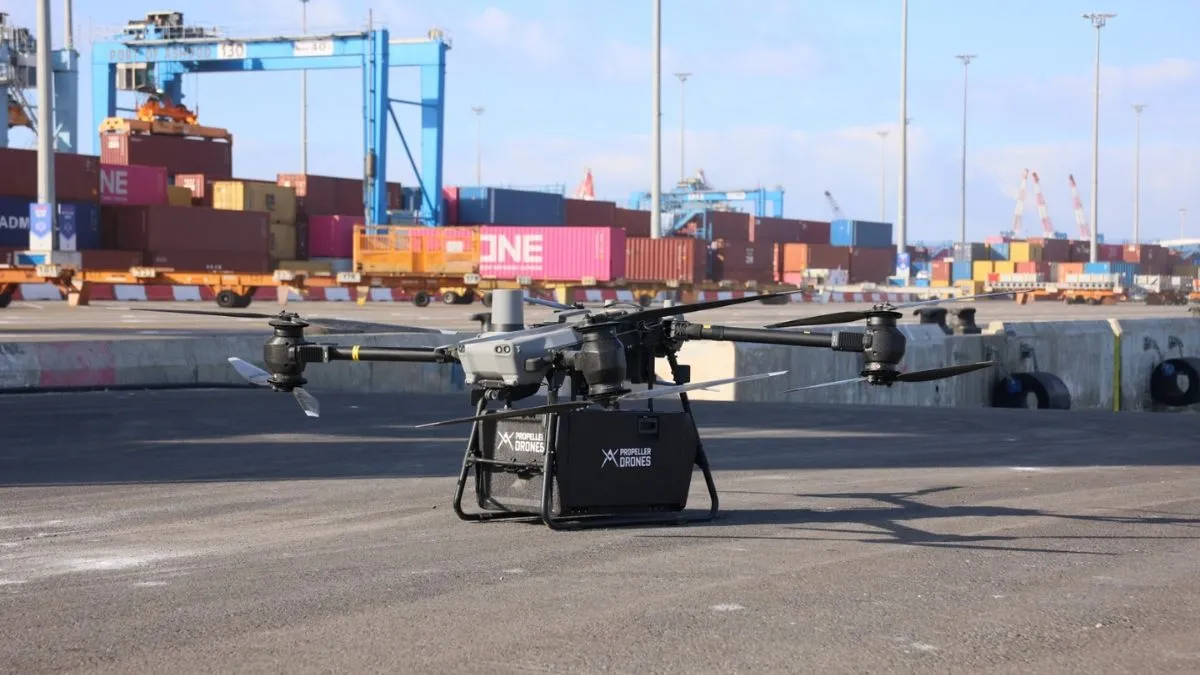 Ashdod Port Successfully Concludes Innovative Drone Pilot