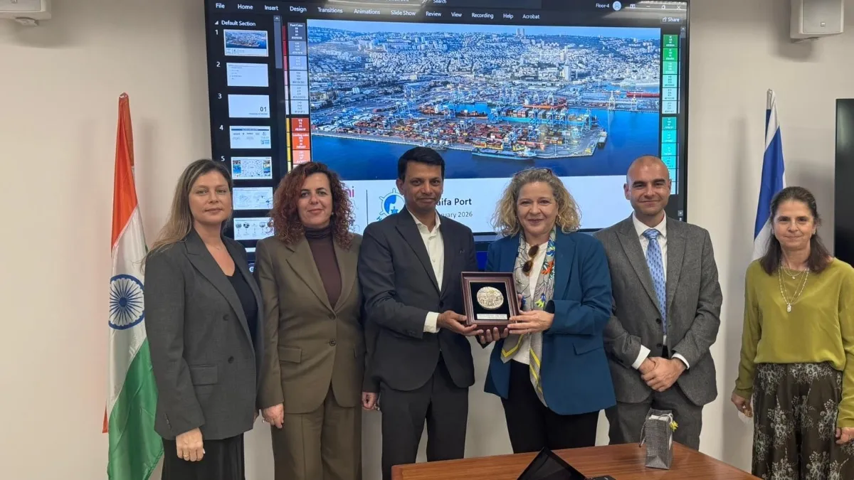Greek Ambassador Visited Port of Haifa to Promote India-Haifa-Piraeus Axis