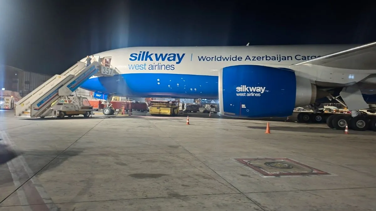 Silk Way West Airlines to Double Israel Cargo Flights via Maman Terminal