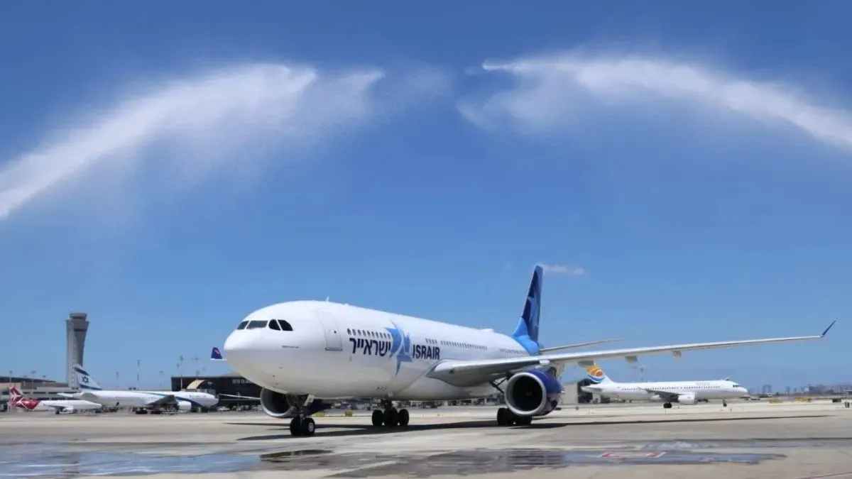 Israir Sets Historical Record with 90 Daily Flights from Ben Gurion Airport